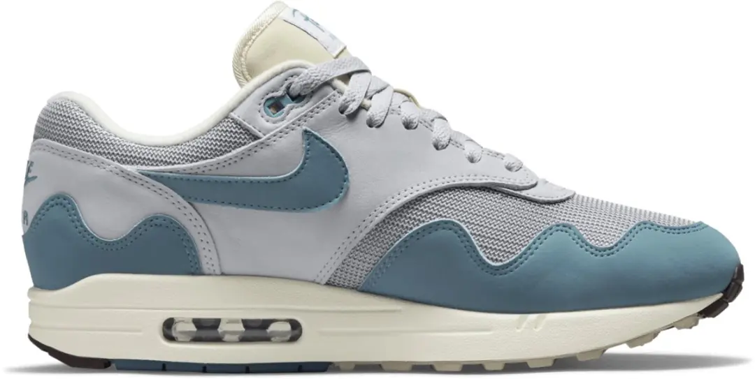 Nike x Patta Nike Air Max 1 Waves Noise Aqua (met armband)