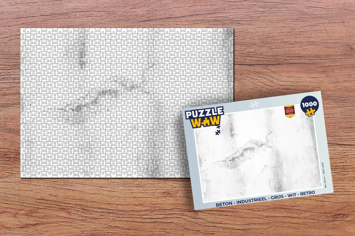 PuzzleWow Industrieel Puzzel 1000 Stuks - Multicolor