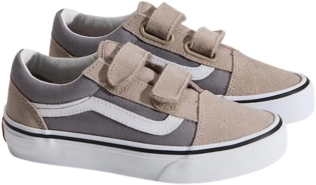 Vans Old Skool Junior Sneakers 35 - Paars/Wit - afbeelding 5 van 6