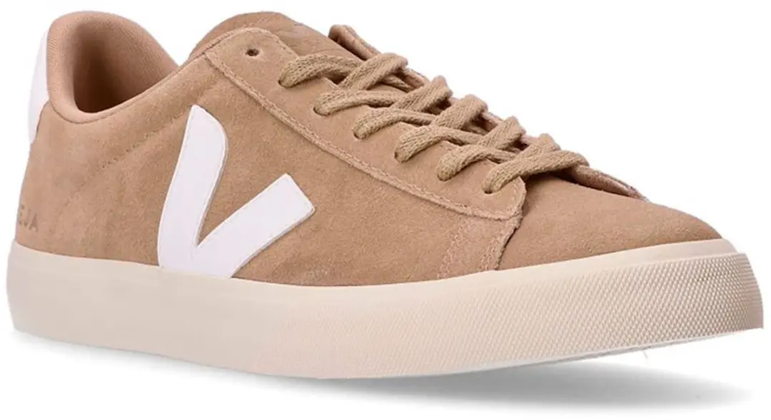 Veja Campo Suede Bruin/Wit Damessneakers