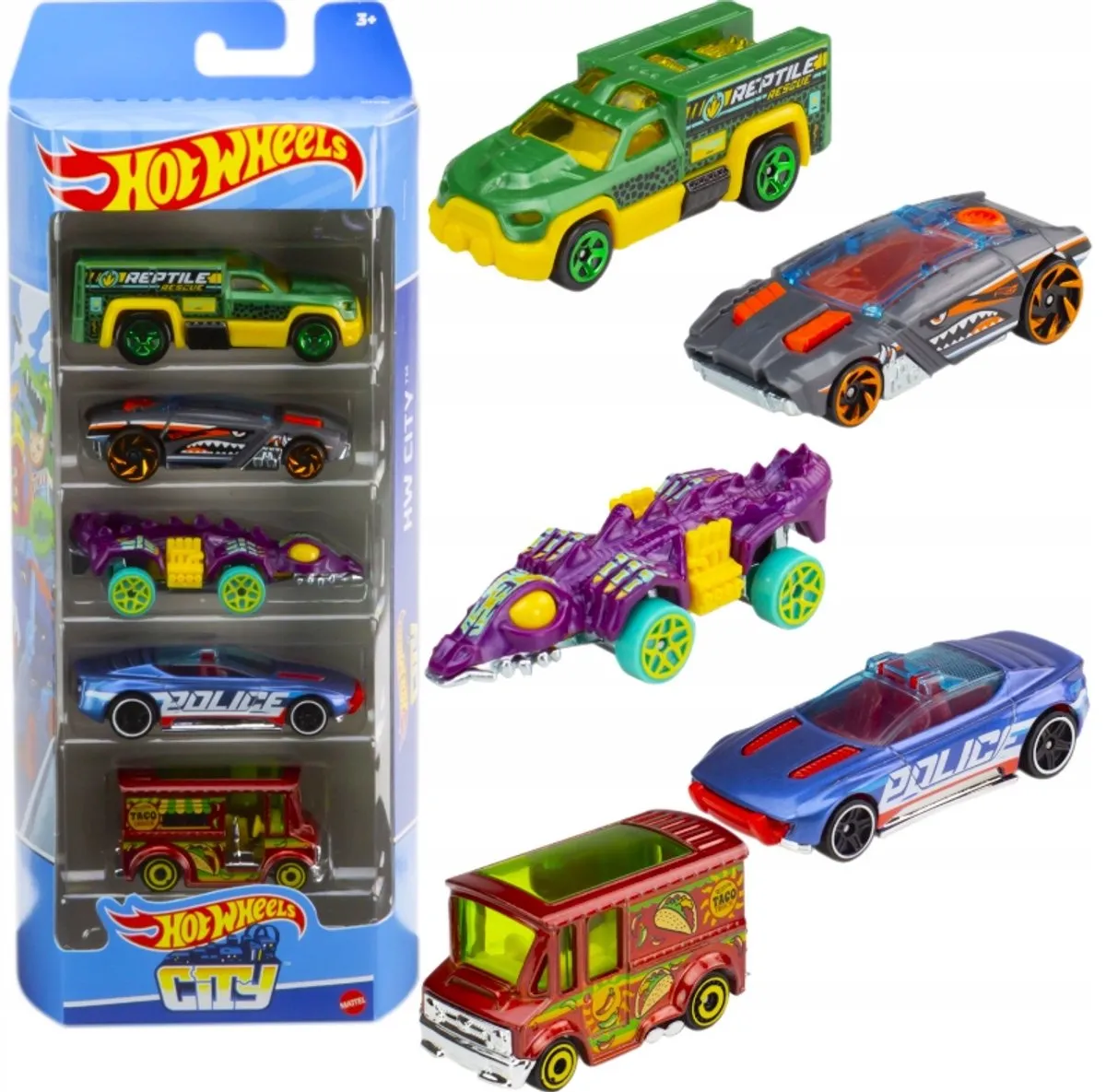 Hot Wheels 5-Pack Auto Set