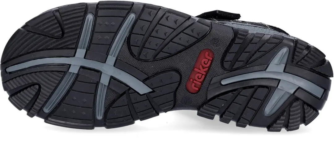 Rieker Dames Trekking Sandalen 68851-02 - 36