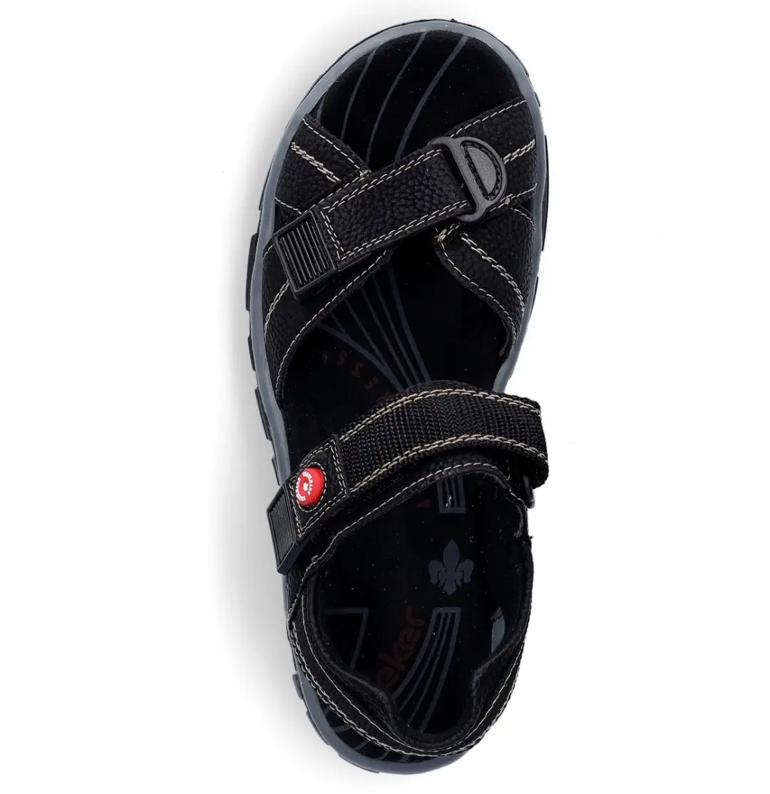 Rieker Dames Trekking Sandalen 68851-02 - 36