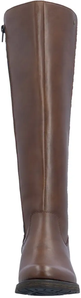 Rieker Z9591 29 Dames Laarzen - Bruin Leder - Maat 38