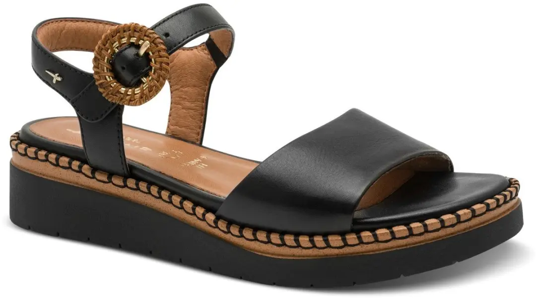 Tamaris WIDE FIT Dames Sandaaltje 8-88714-46 001 H-breedte Maat: 37 EU