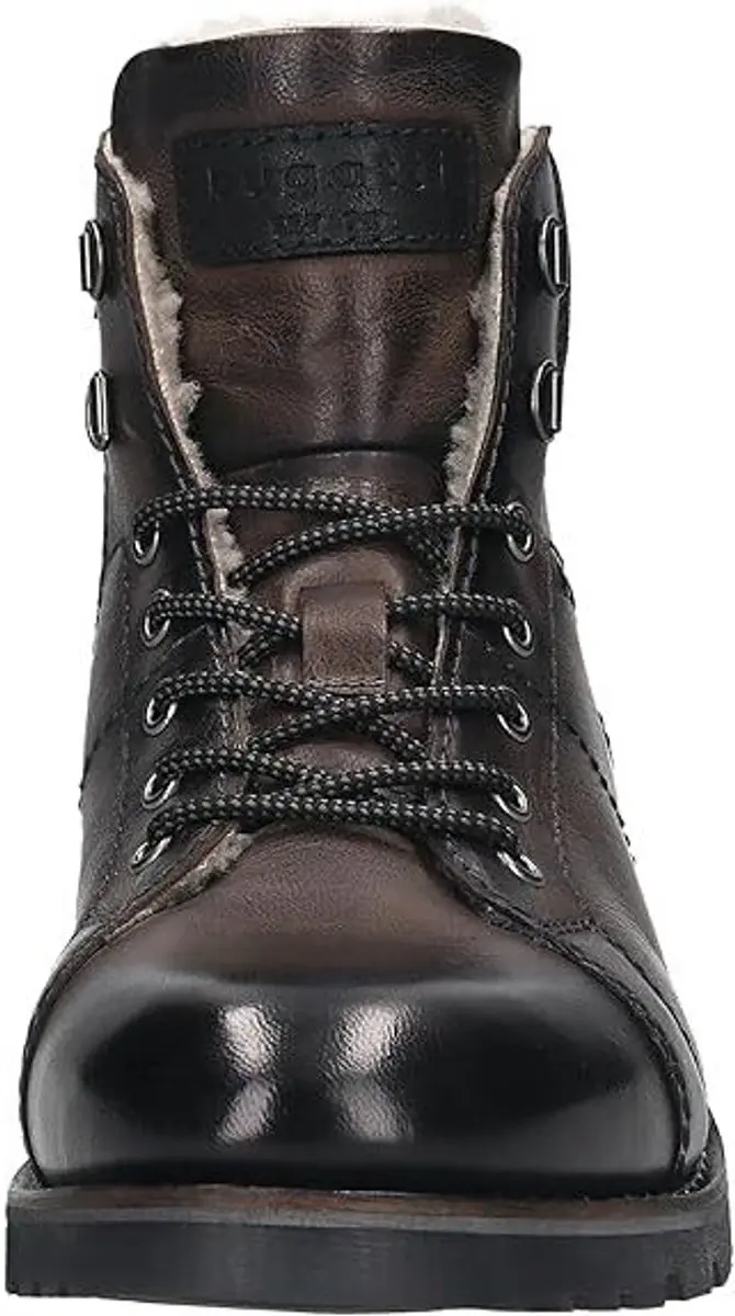 Bugatti 321-6115P Leren Veterschoenen - Donkergrijs - afbeelding 6 van 6