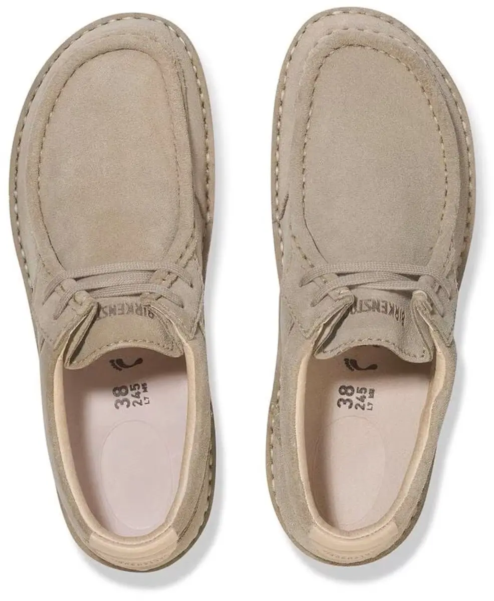 Birkenstock Pasadena 1029671 Veterschoen - Taupe - 41
