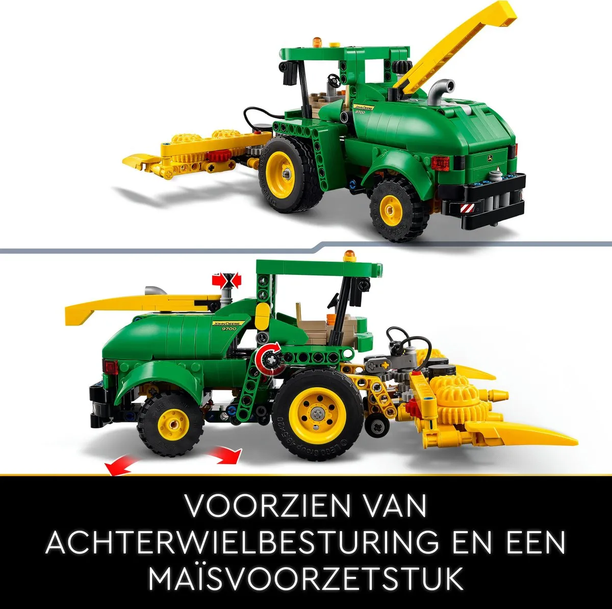 LEGO Technic John Deere 9700 Forage Harvester 42168 - 559 Stukken - afbeelding 6 van 6