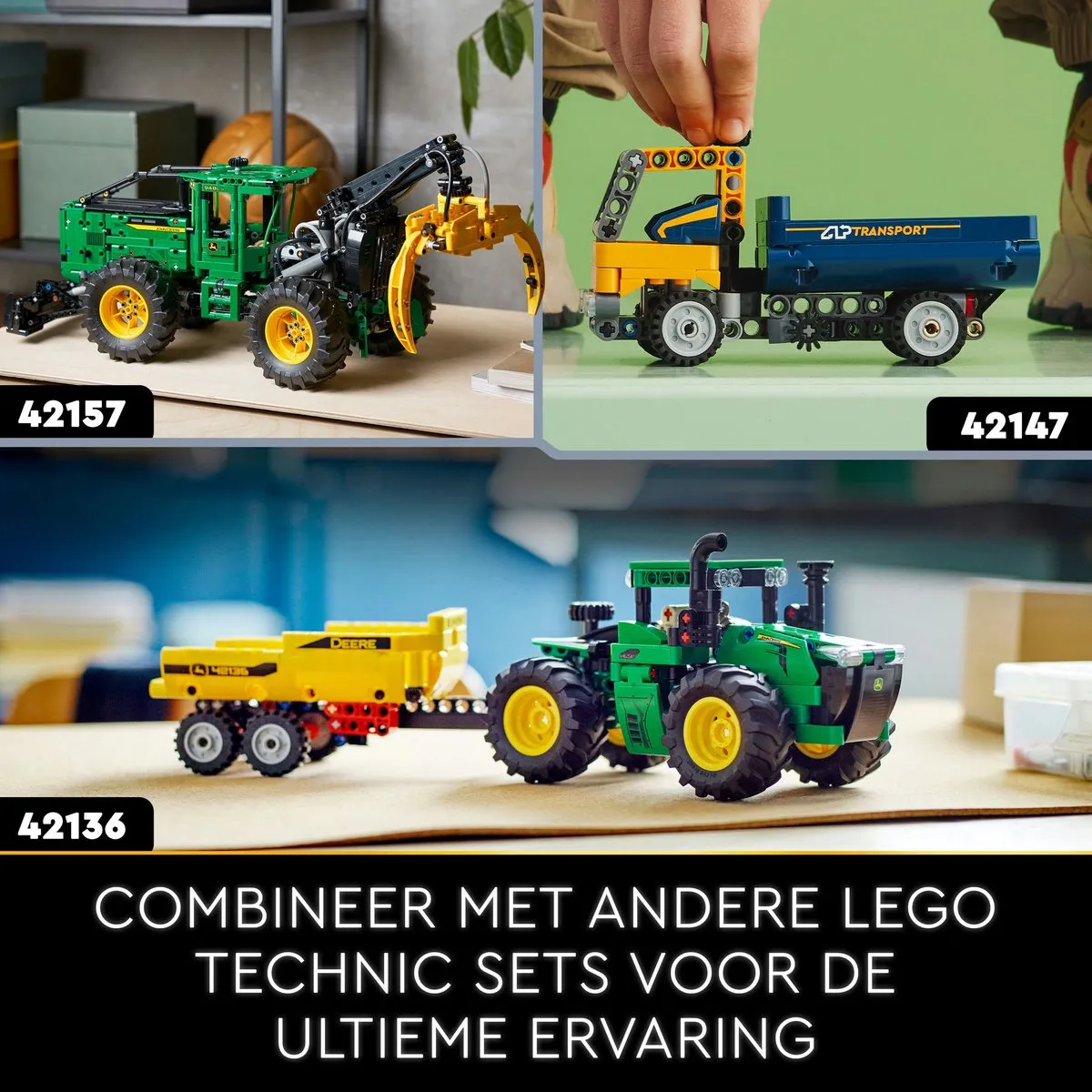 LEGO Technic John Deere 9700 Forage Harvester 42168 - 559 Stukken