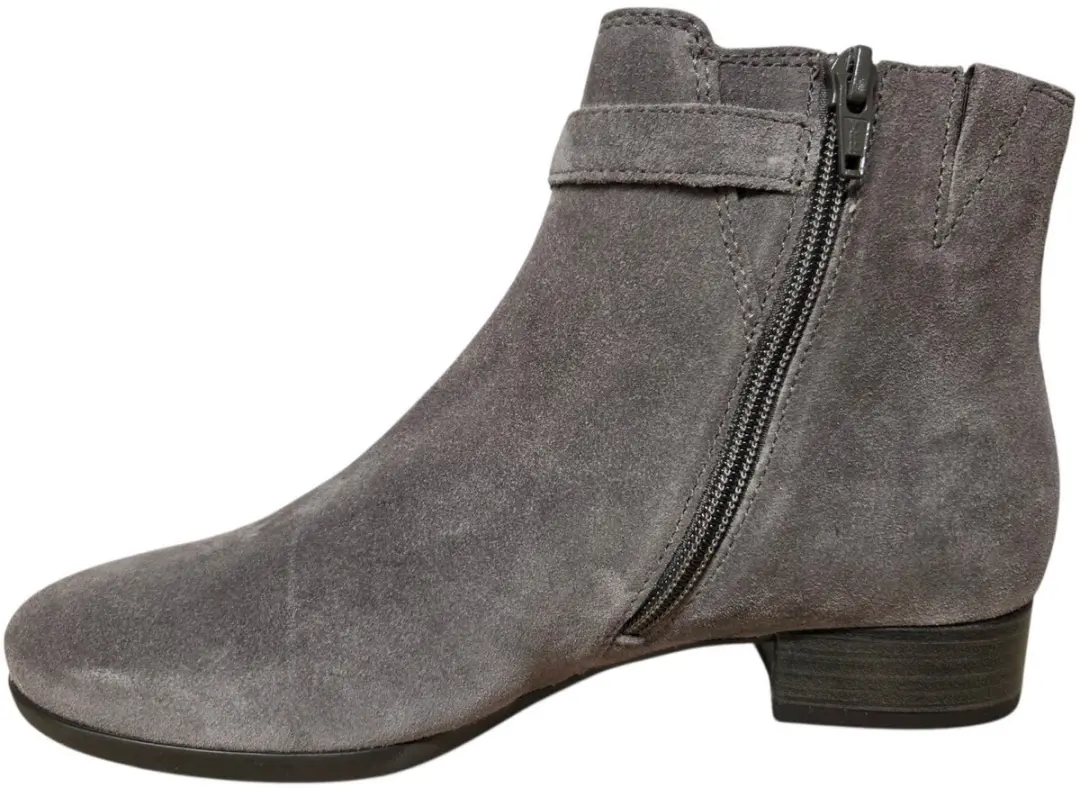 Gabor 8031.01.006 Enkellaarzen Suede - Taupe - 38.5