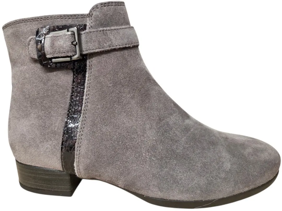 Gabor 8031.01.006 Enkellaarzen Beige Suede Dames
