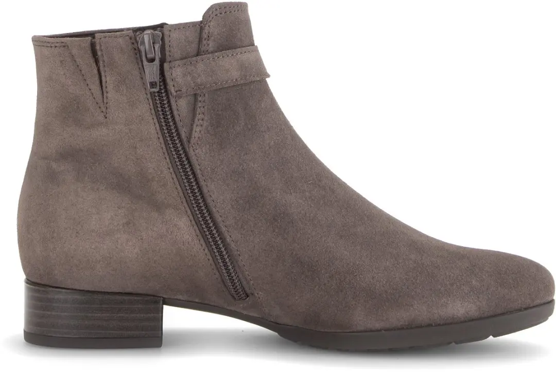 Gabor 8031.01.006 Enkellaarzen Suede - Taupe - 38.5