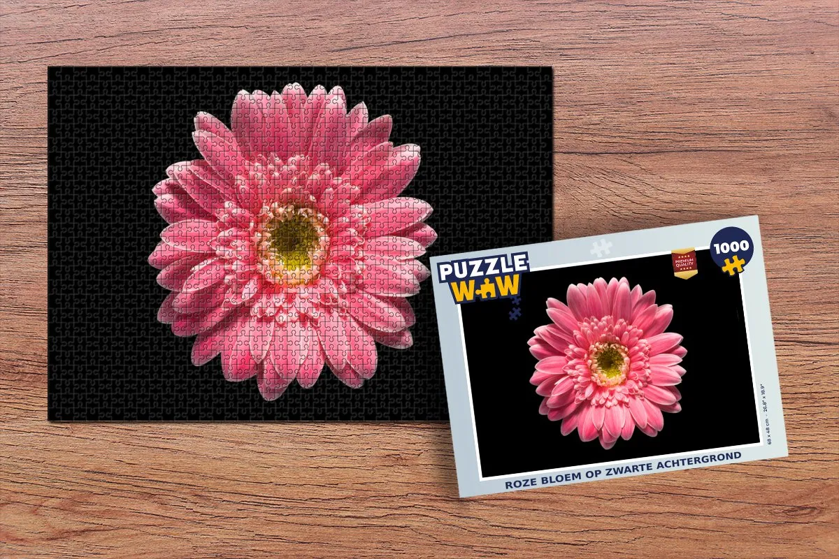PuzzleWow Bloem Legpuzzel 1000 Stuks - Multicolor