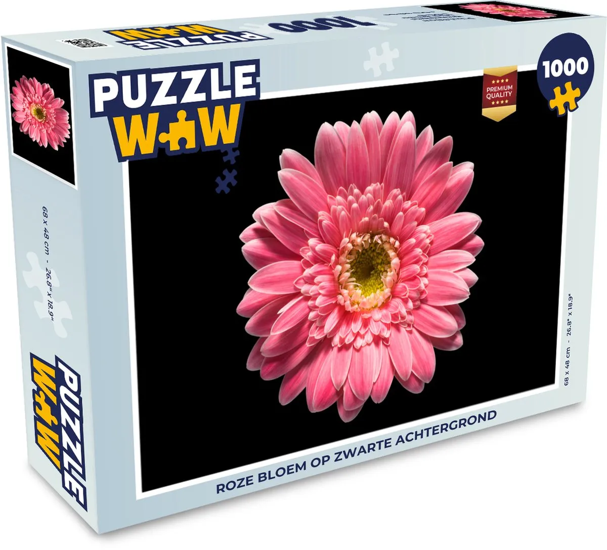 PuzzleWow Bloem Legpuzzel 1000 Stuks - Multicolor