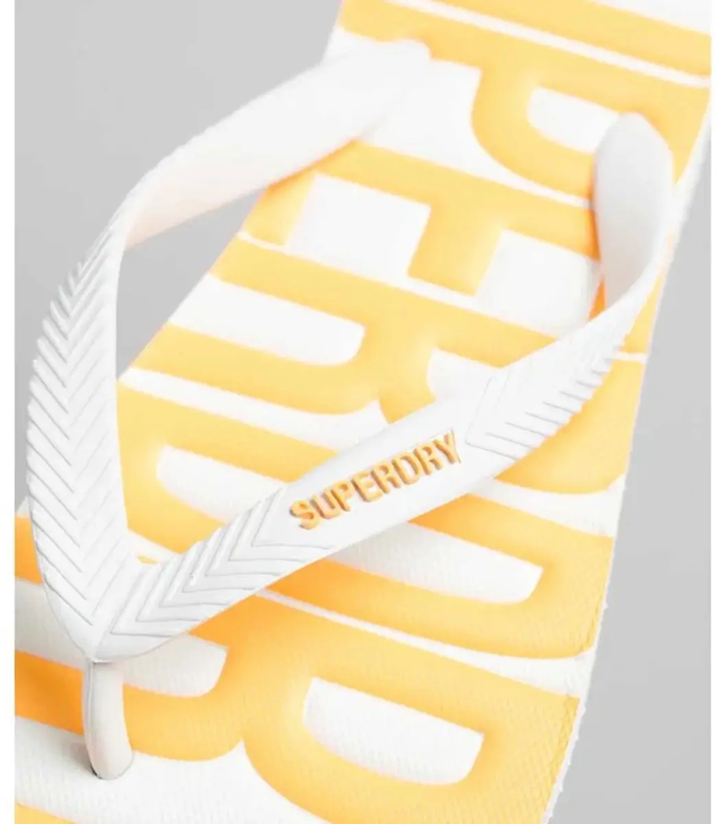 Superdry Vintage Vegan Slippers Geel - MF310237A - afbeelding 6 van 6