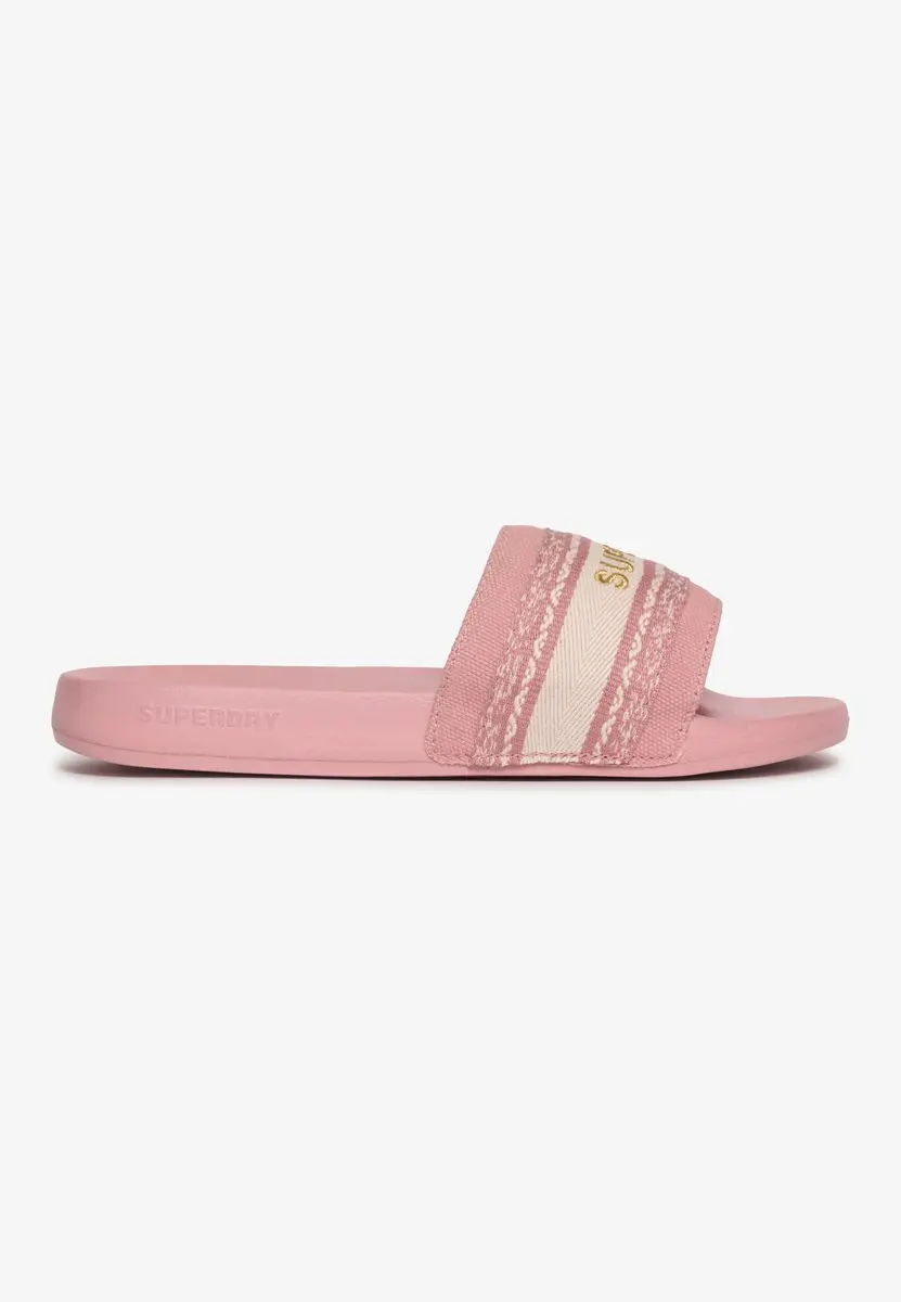 Superdry Webbing Interest Slippers Roze EU 36-37 Vrouw