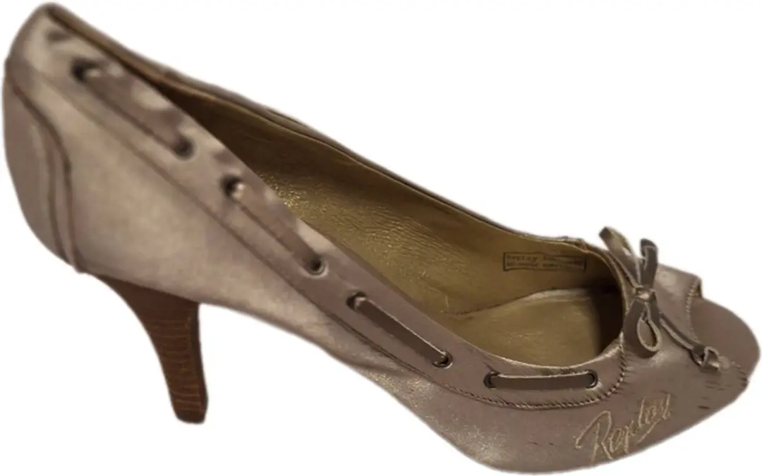 REPLAY-PUMPS-LIFE-SOFT LEER-PLATIN-41