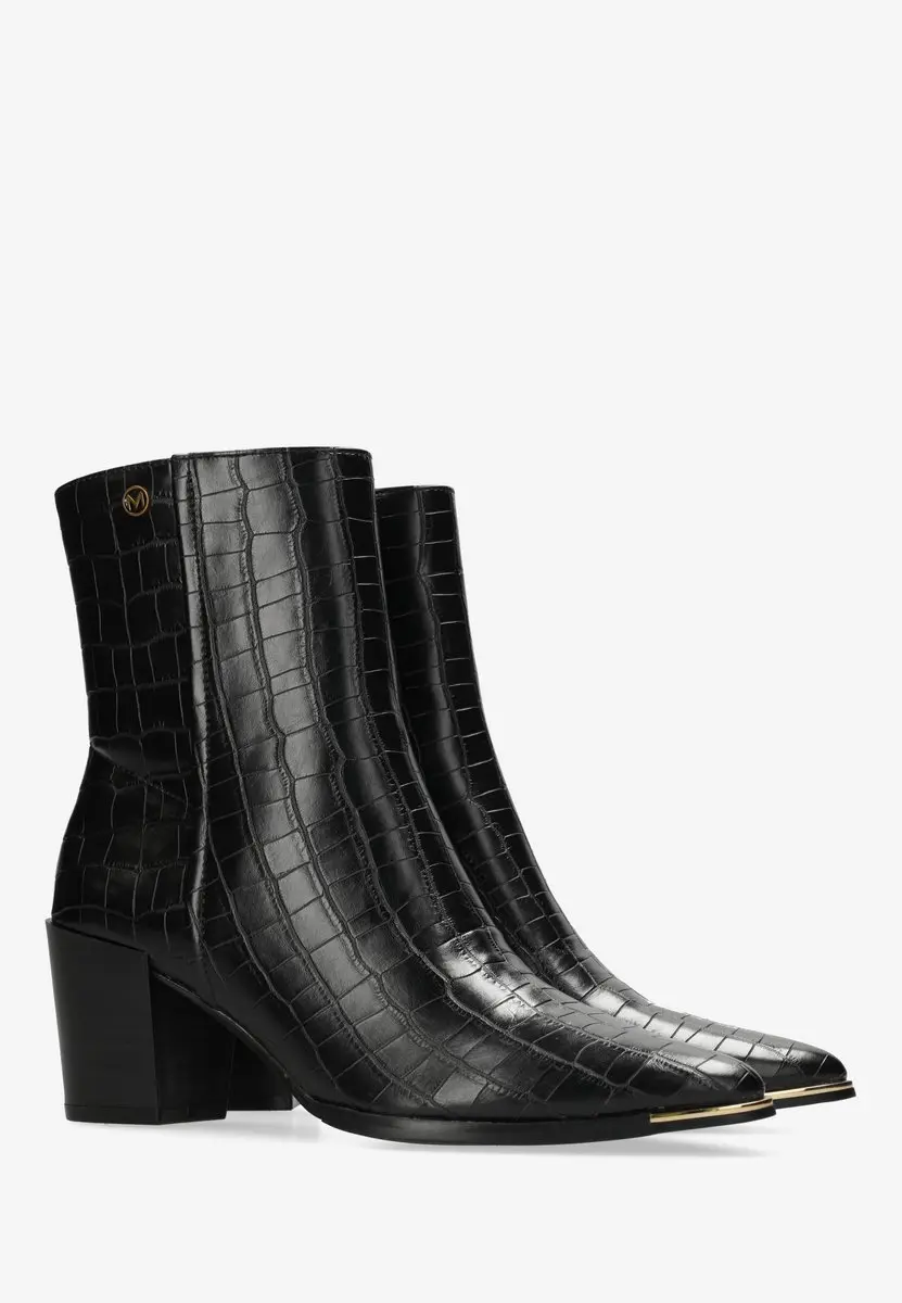 Mexx MI001704153W-01-1000 Dames Enkellaarzen - 37 - Zwart
