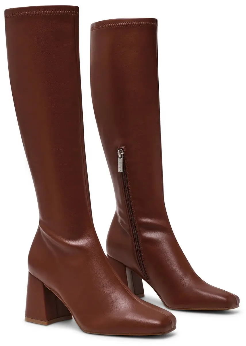 Steve Madden Hauler Dameslaarzen - 36 - Donker Sepia Bruin