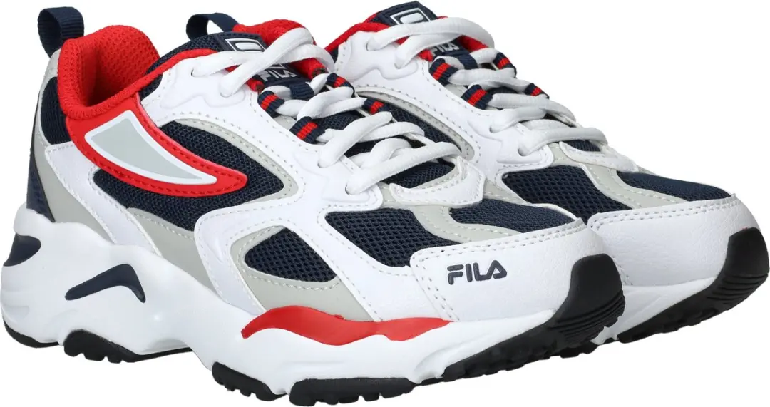 Fila Ray Tracer Sneakers - Jongens - Wit - Maat 33 - afbeelding 4 van 6