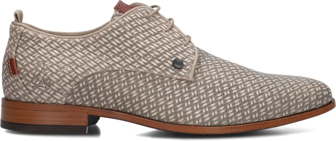 Rehab Greg Braid Veterschoenen Heren Beige - Maat 40 - afbeelding 3 van 6