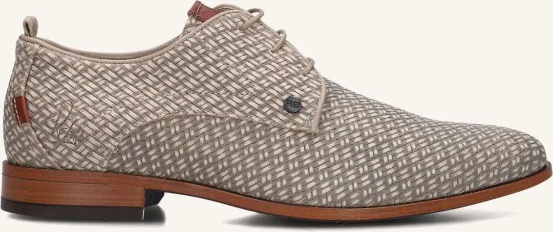Rehab Greg Braid Veterschoenen Heren Beige - Maat 40 - afbeelding 6 van 6