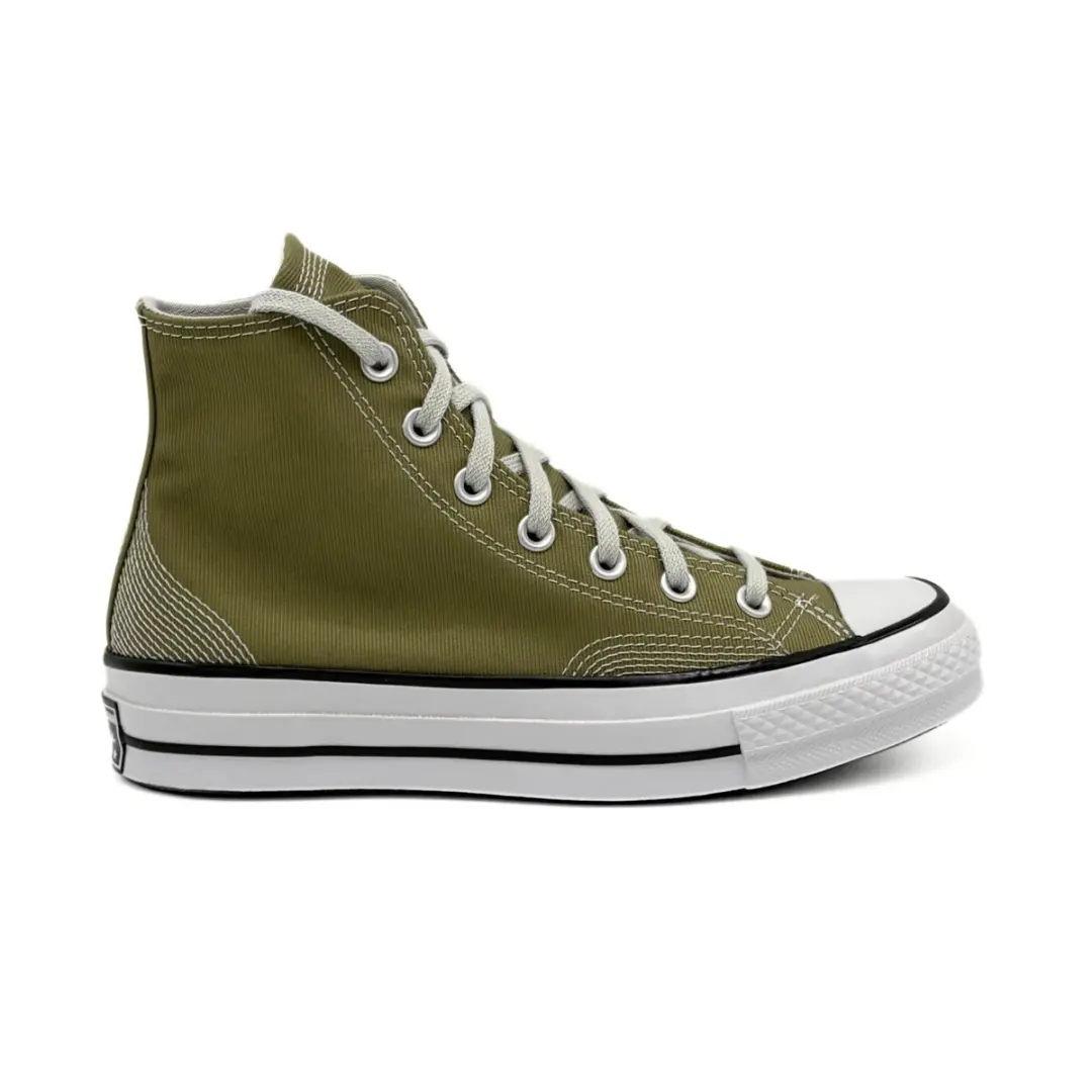 Converse Chuck 70 High Multi-Stitch Cotton (Mossy Sloth Green)