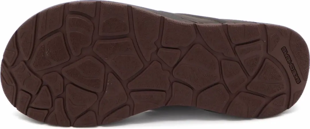 Skechers Patino-Marlee Heren Teenslipper - 205111 CHOC Bruin Maat 48 - afbeelding 5 van 6