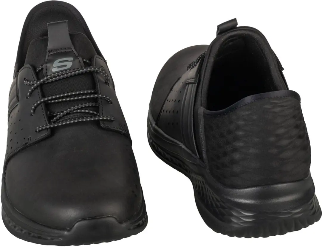 Skechers Slade Zachary Sneakers 210828-BBK - Zwart - afbeelding 5 van 5