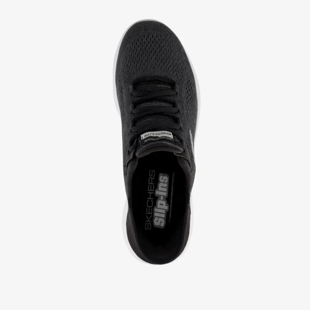 Skechers Slip-ins Skech-Lite Pro Dames Sneakers - Zwart/Wit - afbeelding 3 van 6
