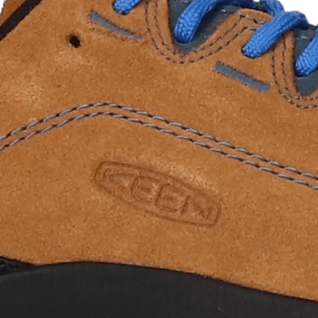 Keen - Jasper Dames Sneakers Suede Cathay Spice/Orion Blue - Maat 39.5 - afbeelding 4 van 6