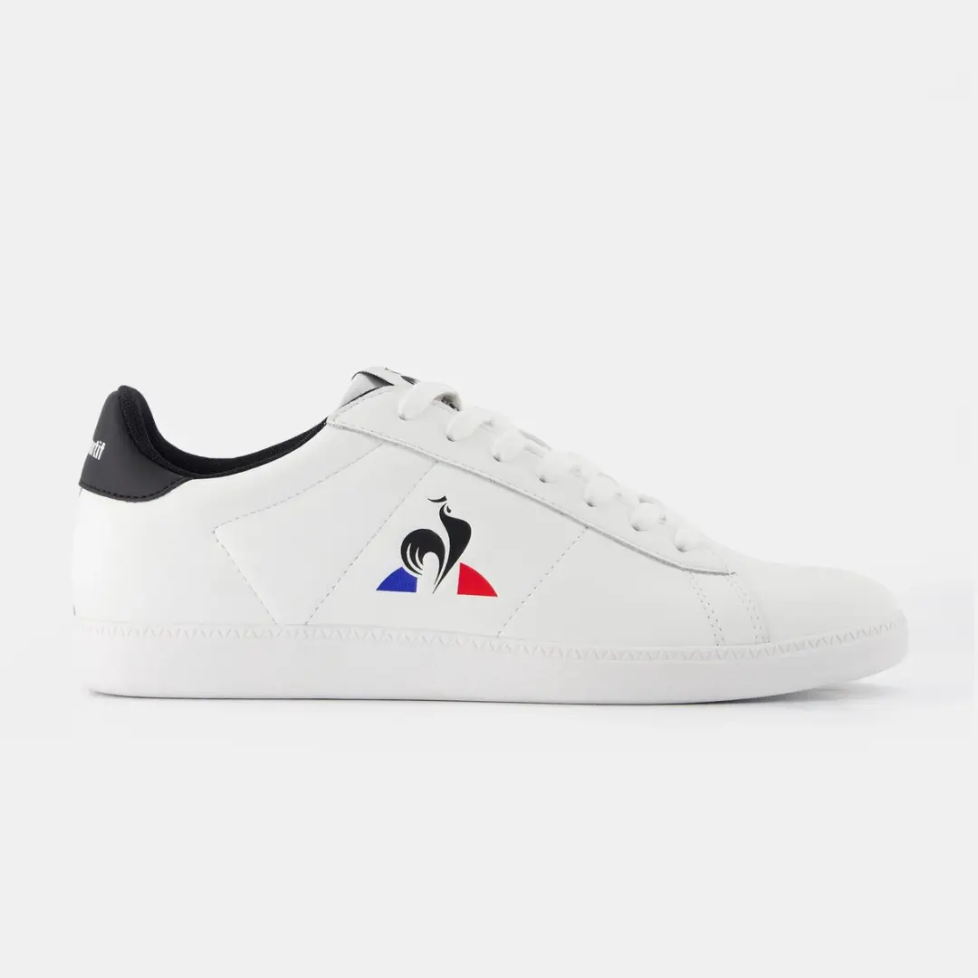 Le Coq Sportif Courtset Trainers 41 - Wit/Zwart - afbeelding 4 van 4