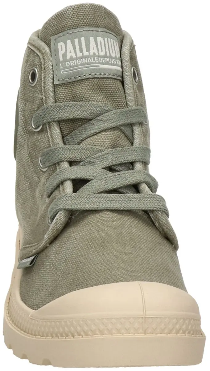 Palladium Pampa Hi Canvas Damesschoen 37 - Groen - afbeelding 4 van 6
