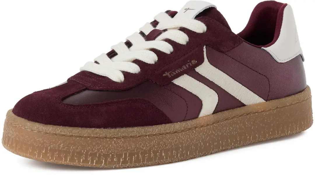 Tamaris 102217 Sneakers - Bordeauxrood - Maat 42 - afbeelding 2 van 6
