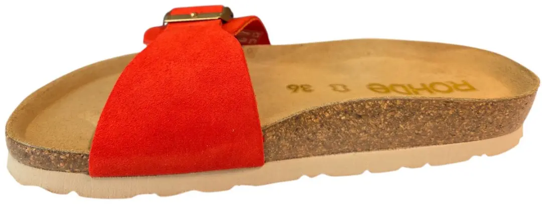 Rohde 5589 Rodigo Slippers - Rood Nubuck - 39