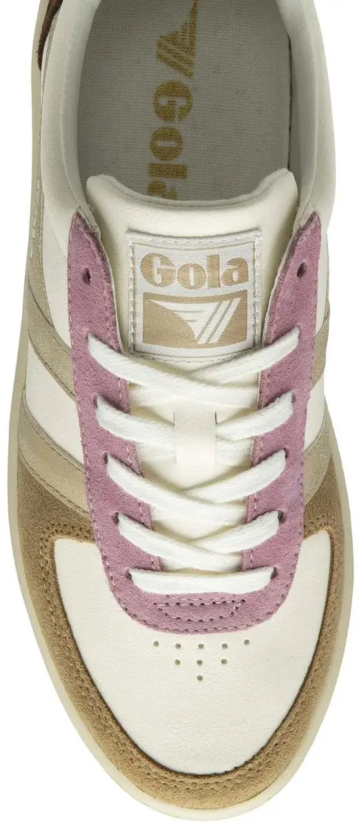 Gola Grandslam Quadrant Trainer CLB207 - 39 - Off White/Light Caramel/Gold - afbeelding 4 van 4