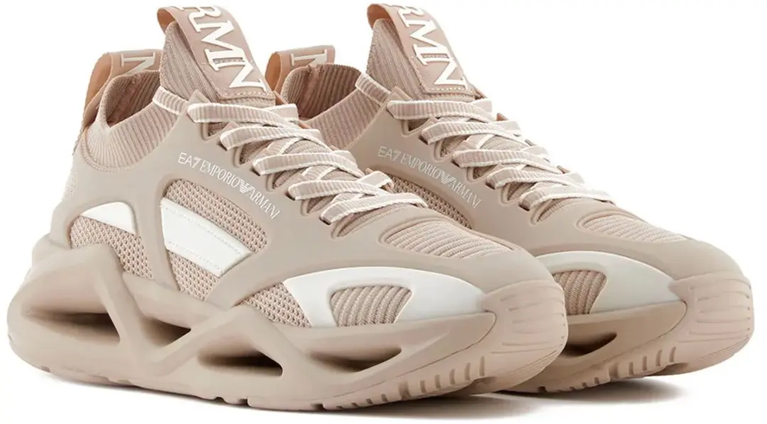 Ea7 Emporio Armani Infinity Cage Schoenen Beige EU 38 2/3
