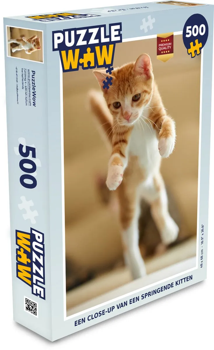 PuzzleWow Legpuzzel 500 Stuks