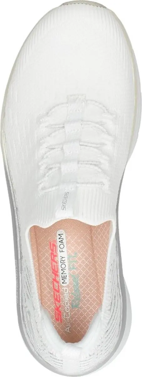 Skechers D'Lux Walker Let It Glow Instappers 41 - Wit - afbeelding 5 van 6