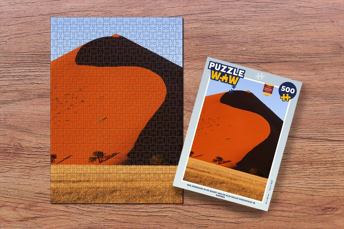 PuzzleWow Sossusvlei Legpuzzel 500 Stuks - Multicolor
