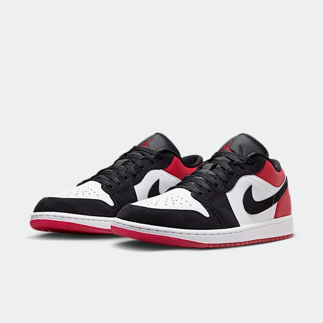 Nike Air Jordan 1 Low SE Sneakers - Rood/Wit/Zwart - afbeelding 2 van 6
