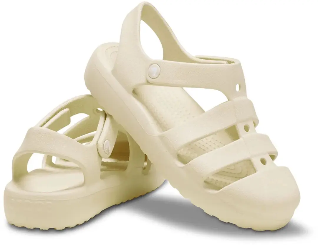 Crocs Classic Fisherman Sandalen Junior 24/25 - Crème