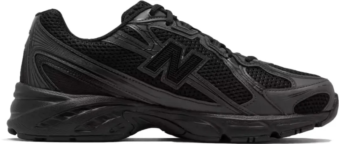 New Balance 740 Sneakers - Black Cement - afbeelding 5 van 6
