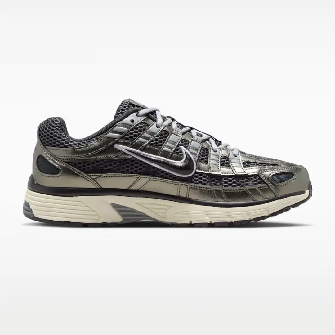 Nike P-6000 SE - Herenschoen - Maat 46 - Anthracite Black Metallic - afbeelding 5 van 6