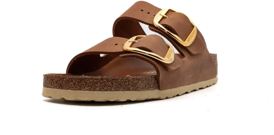 Birkenstock Arizona Dames Slippers Cognac - Maat 40 - afbeelding 6 van 6