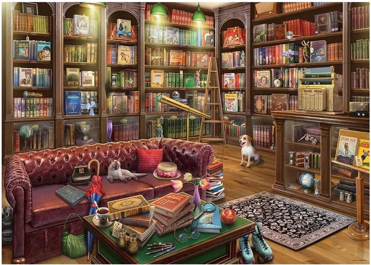 Ravensburger The Reading Room 1000 Puzzeldelen