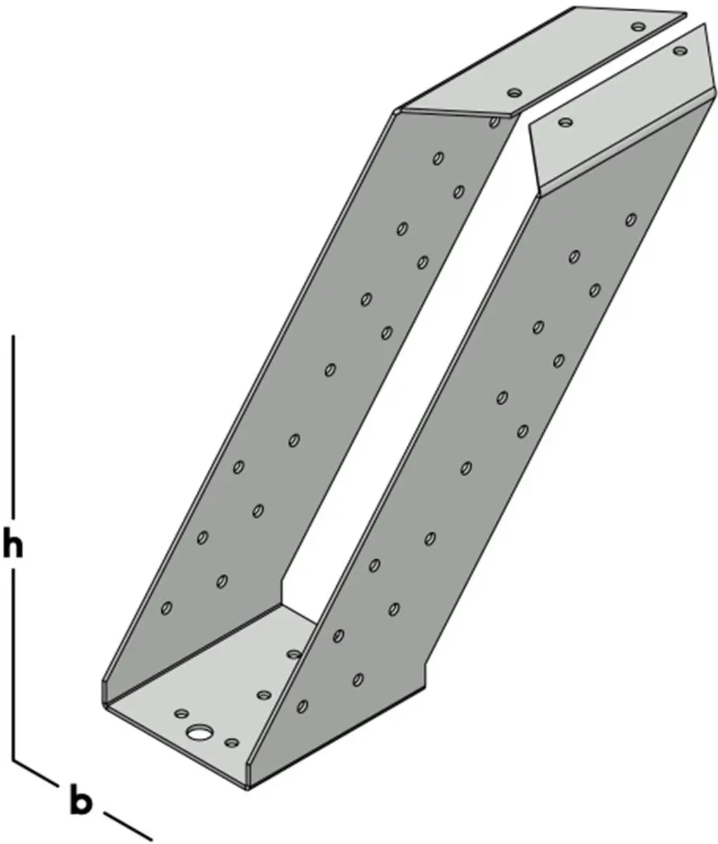 GB Gordinglas 59x156mm Verzinkt - 0766340