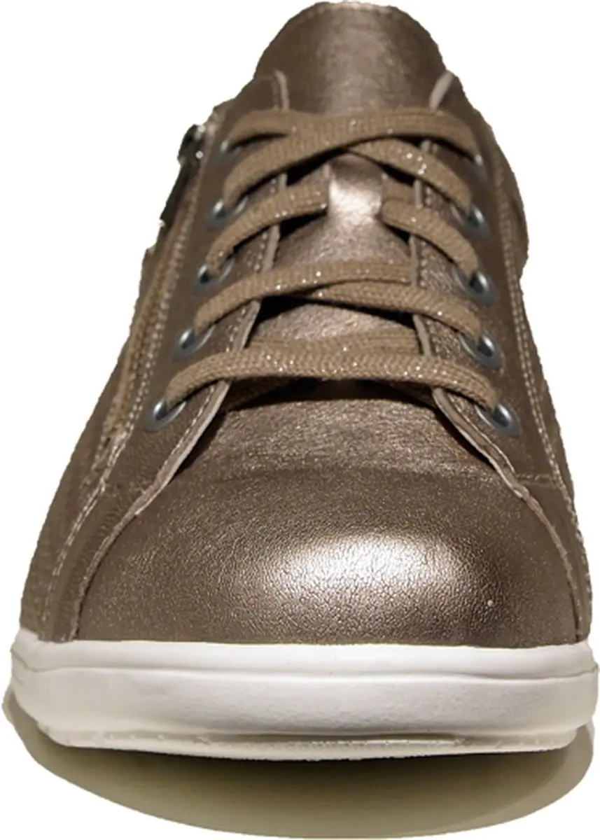 Solidus -Dames - brons - sneakers - maat 38 - afbeelding 5 van 6