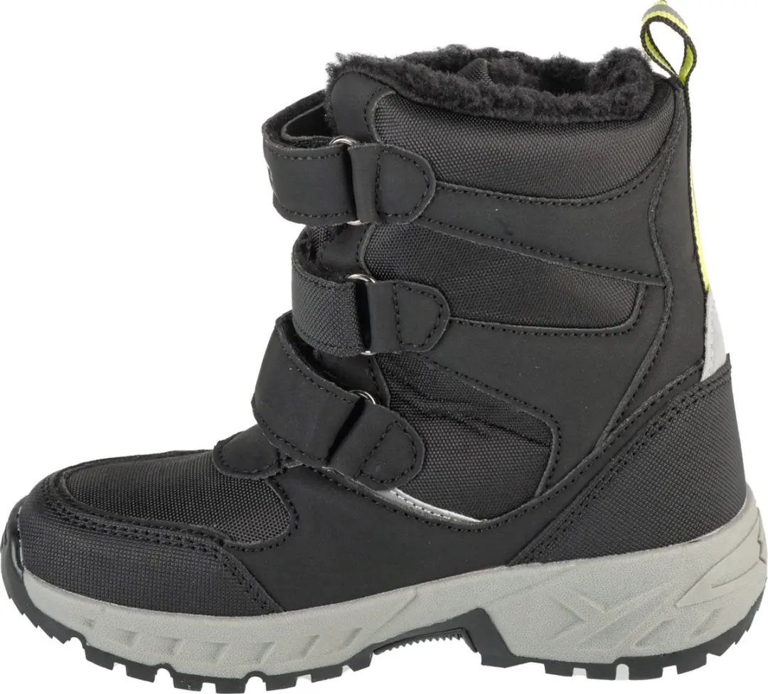 Lotto Pinecreek Tex K Kinderwinterschoenen 33 - Black/Silver - afbeelding 4 van 6