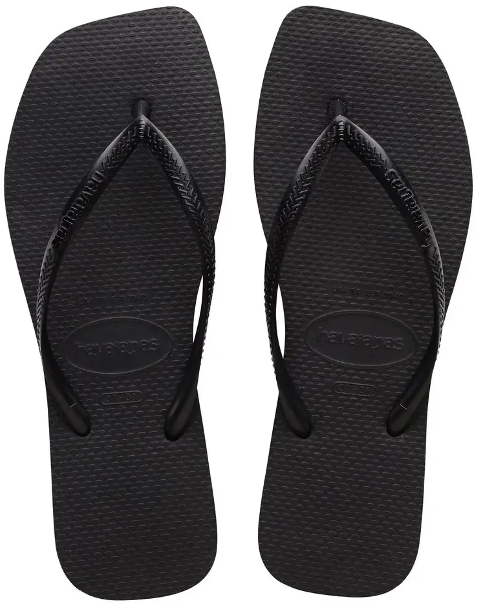 Havaianas Square Teenslipper - Zwart - EU 33/34